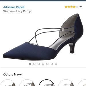 Navy Blue Heels